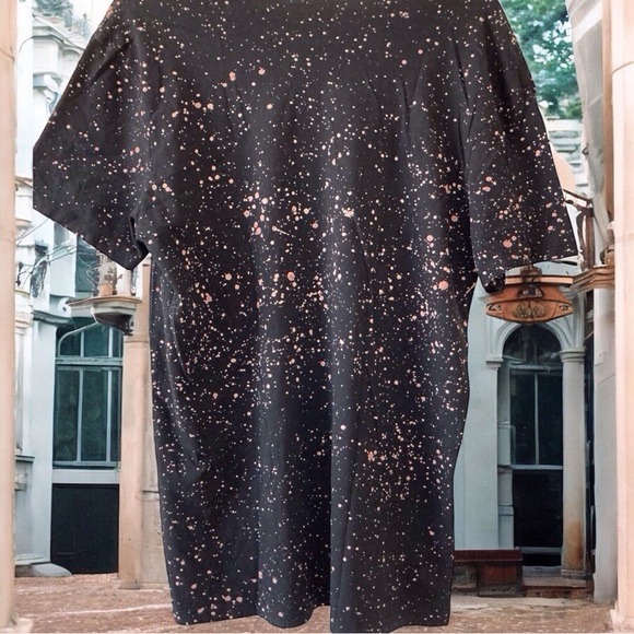 Retro Guess Los Angeles pink paint Splatter Tee | Graffiti Style | L-XL 90s Y2K - Picture 6 of 7